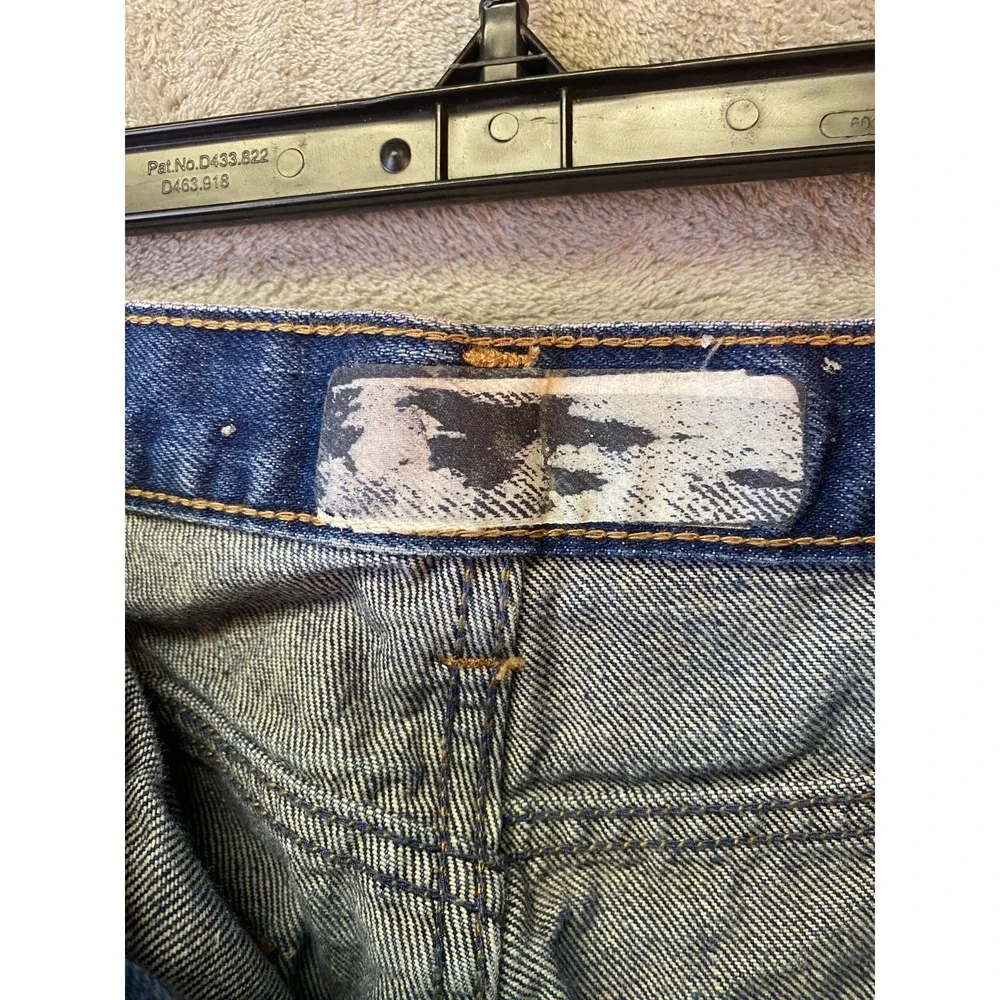 Carhartt FR Flame Resistant 34x34 Blue Denim Straight Leg Work Jeans